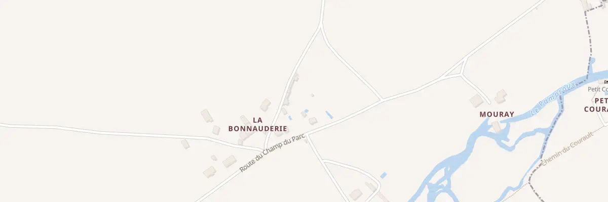 Plan du 7 Rte du Champ du Parc à Salles