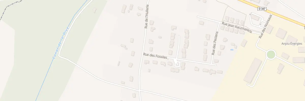 Plan du 16 Rue de l’Huilerie à Pouançay