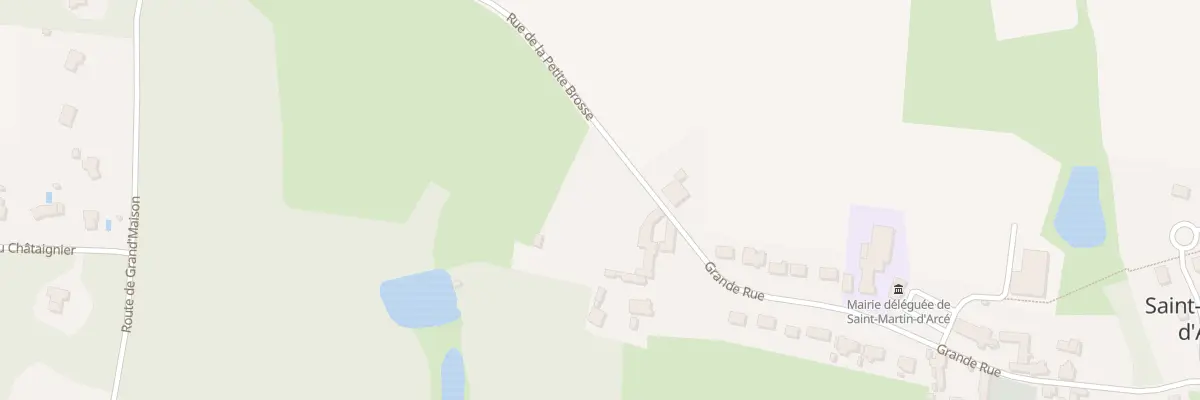 Plan du 31 Rte du Château de la Brosse à Baugé-en-Anjou
