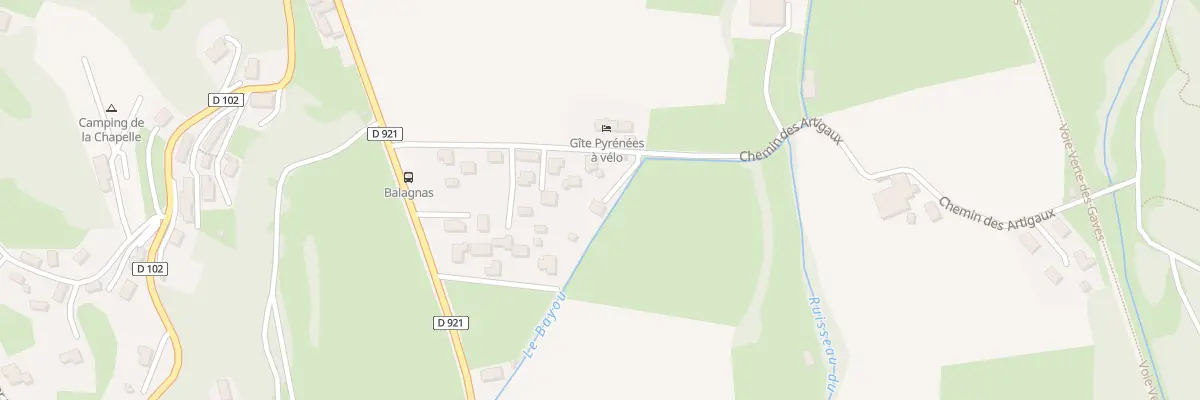Plan du 20 Che des Artigaux à Lau-Balagnas