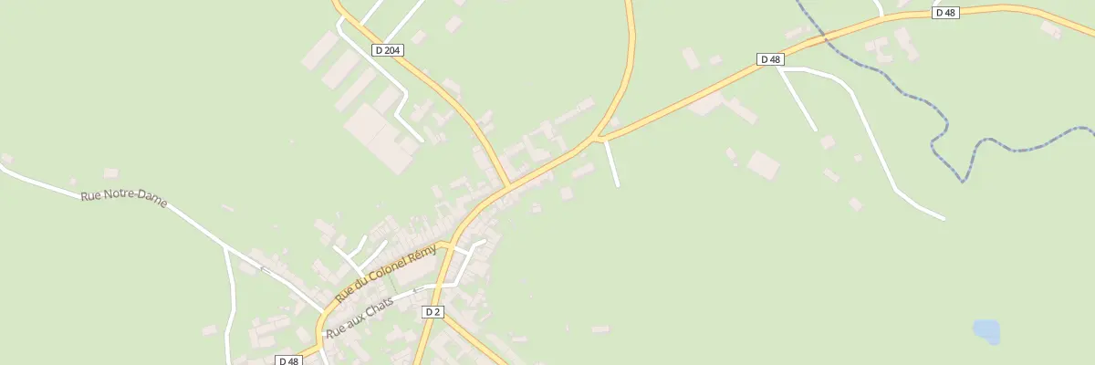 Plan du 14 Rue de la Deuxième DB à Boucé