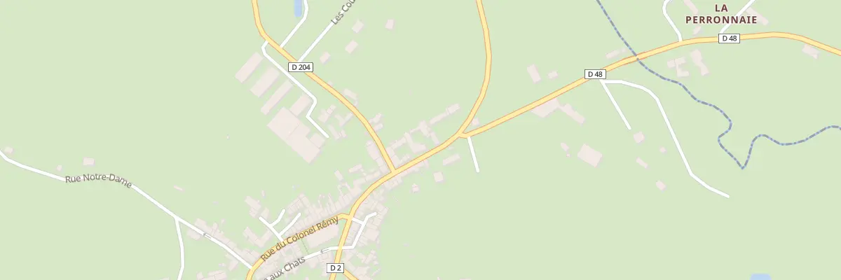 Plan du 9 Rue de la Deuxième DB à Boucé