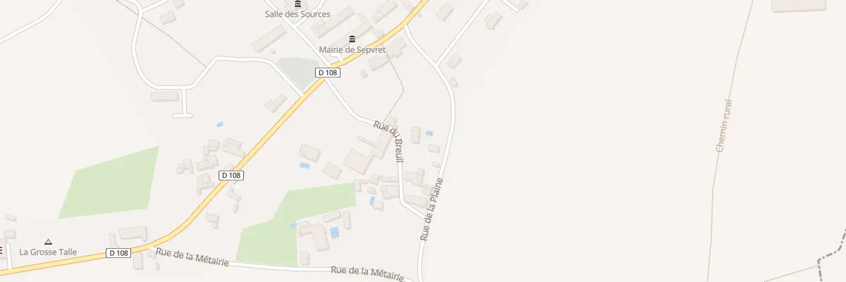Plan du 7 Rue du Breuil à Sepvret