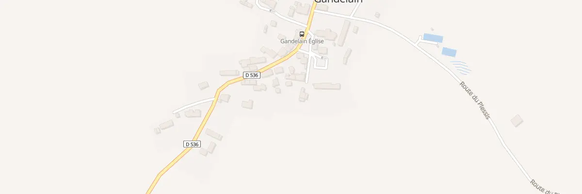 Plan du 35 Le Bourg à Gandelain