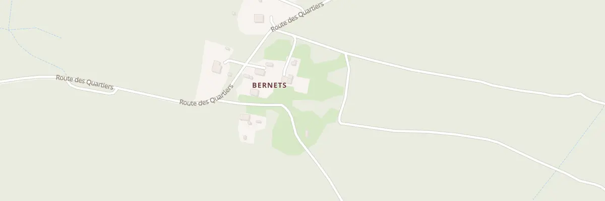 Plan du 3 Rte des Quartiers à Losse