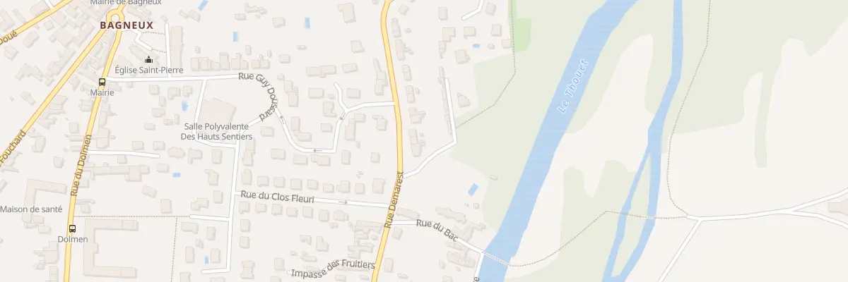 Plan du 73 Rue Demarest à Saumur