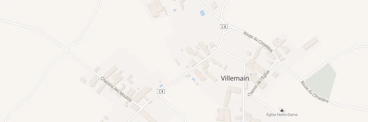 Plan du 10 Rue de la Mairie à Villemain