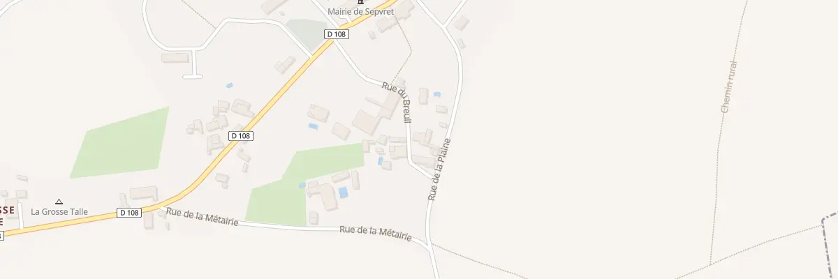 Plan du 9 Rue du Breuil à Sepvret