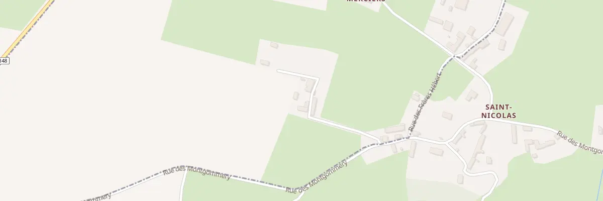 Plan du 5063 Le Bout aux Merciers à Fourches