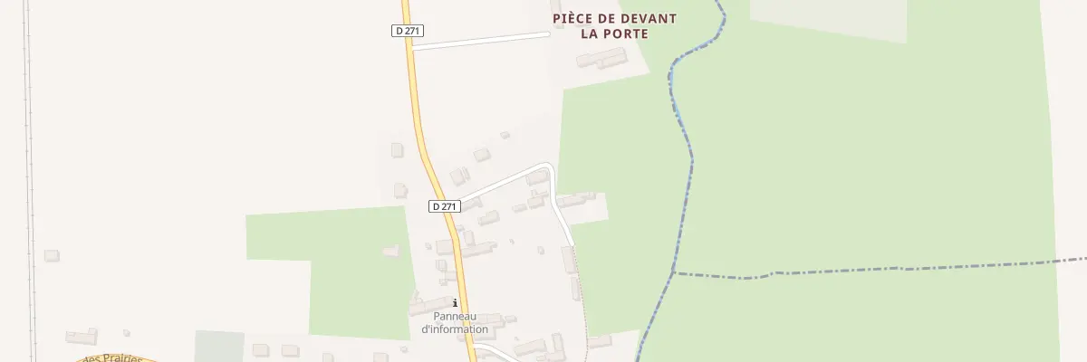 Plan du 2 Che de la Fontaine à Bernières-d’Ailly