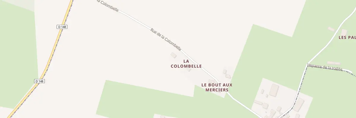 Plan du 5092 Le Bout aux Merciers à Fourches