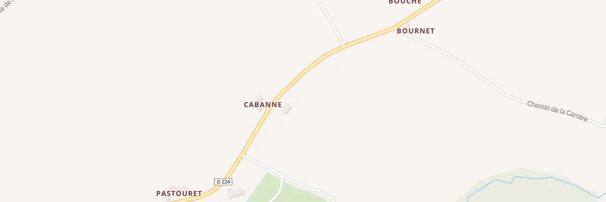 Plan du 1001 Rte de Momy à Lucarré