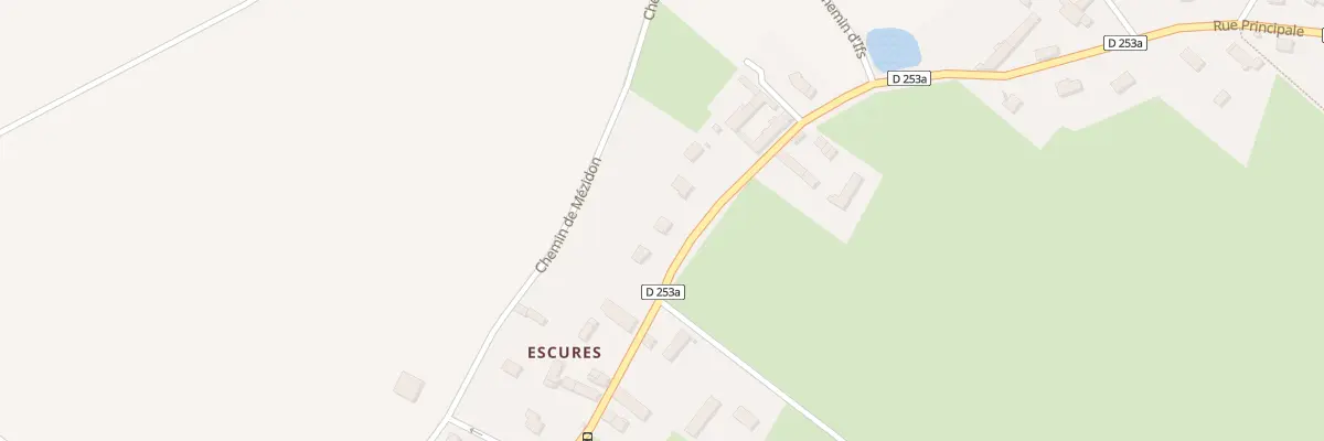 Plan du 28 Rue Principale à Vendeuvre