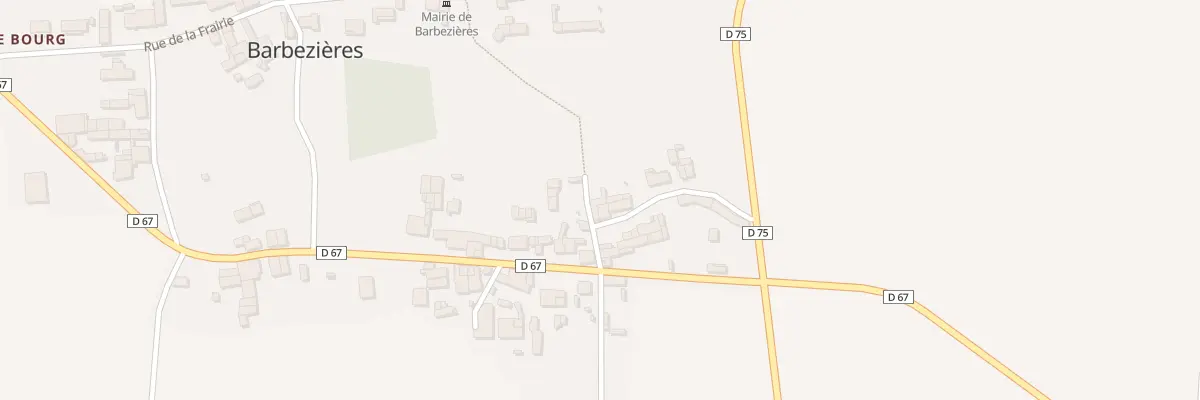 Plan du 5038 Le Bourg à Barbezières