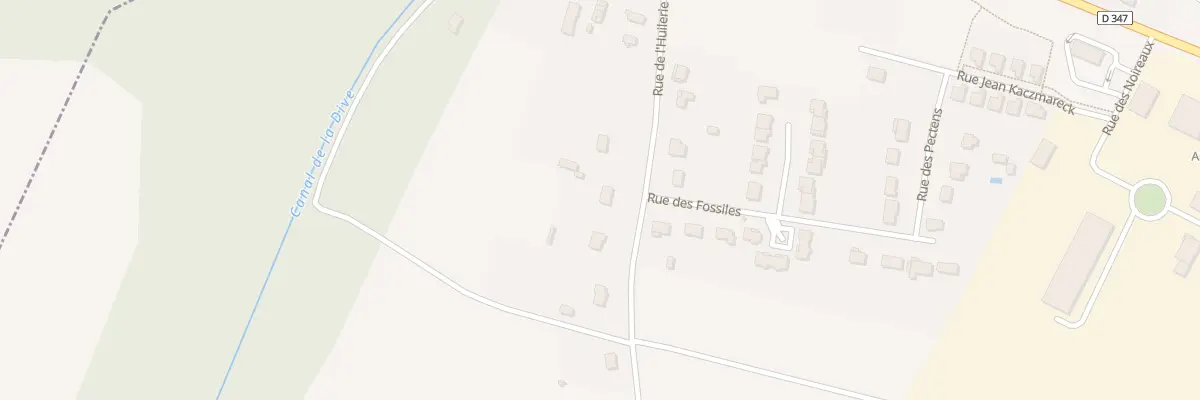 Plan du 15 Rue de l’Huilerie à Pouançay