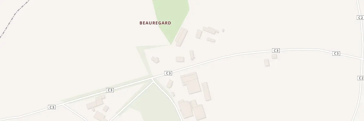 Plan du 3 Beauregard à Loubigné