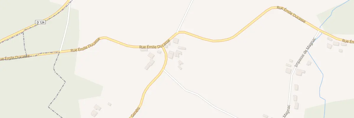 Plan du 45 Rue des Genêts à Cauvignac