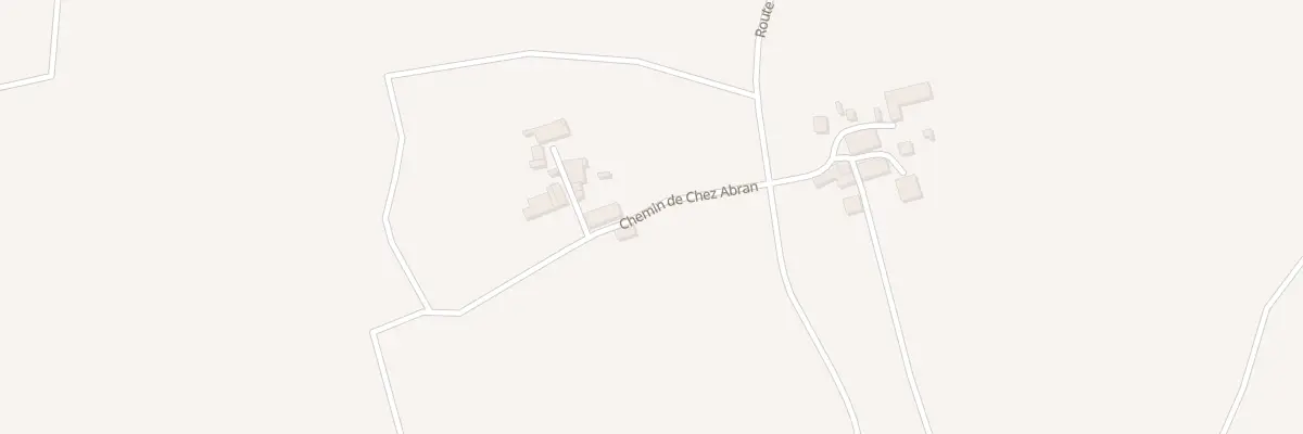 Plan du 3 Che de Chez Abran à Challignac
