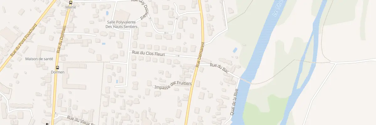 Plan du 80 Rue Demarest à Saumur