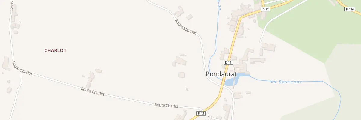 Plan du 1B La Garenne à Pondaurat
