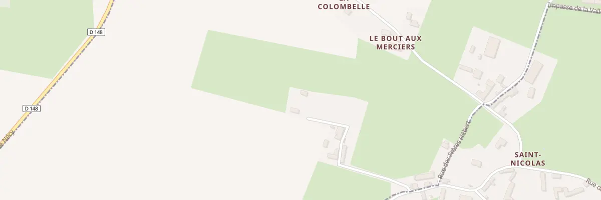 Plan du 7B Imp du Bout aux Merciers à Fourches