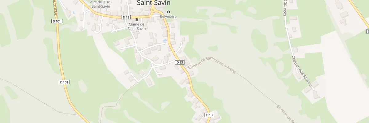 Plan du 15 Rue du Cap de la Gelle à Saint-Savin