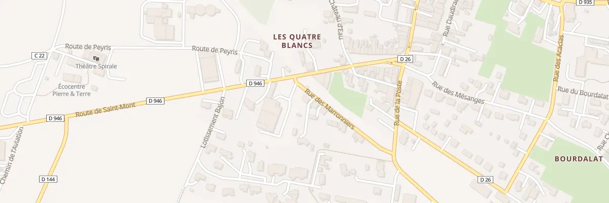 Plan du 15 Rue des Marronniers à Riscle