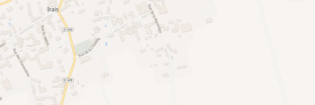 Plan du 5057 Rue de la Martinière à Irais