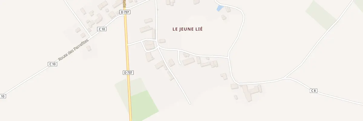 Plan du 8 Rue du Puits de la Barre à Fontivillié