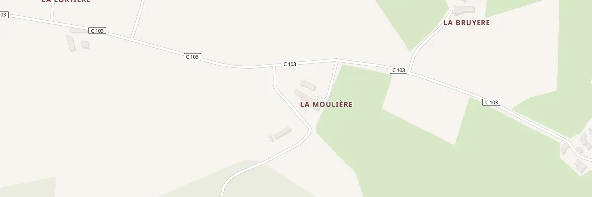 Plan du 3 La Mouliere à Saint-Léonard-des-Bois