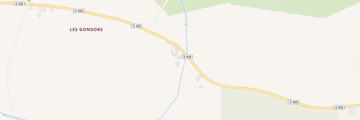 Plan du 589 Rte des Gondors à Baugé-en-Anjou