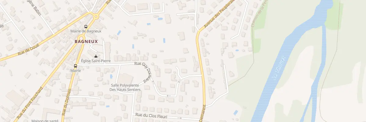 Plan du 56 Rue Demarest à Saumur