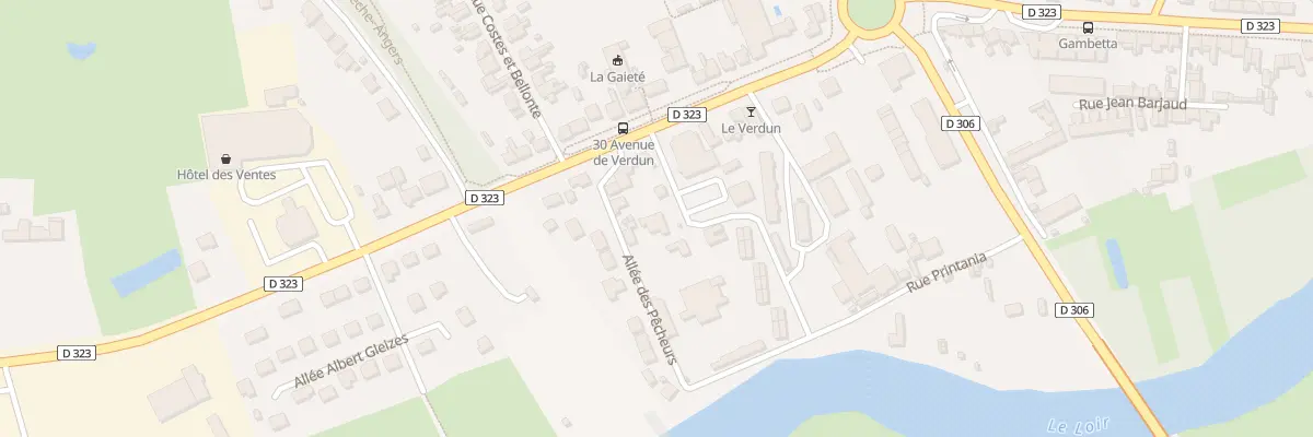 Plan du 61 Rue Printania à La Flèche