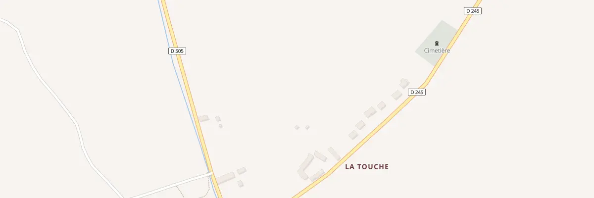 Plan du 7 Rte de Ravigny à Champfrémont