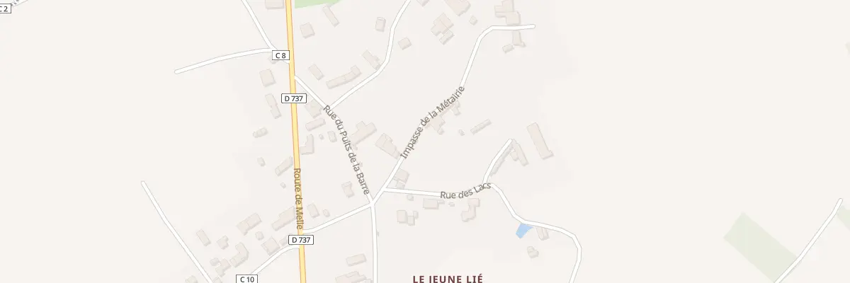 Plan du 4 Imp de la Métairie à Fontivillié