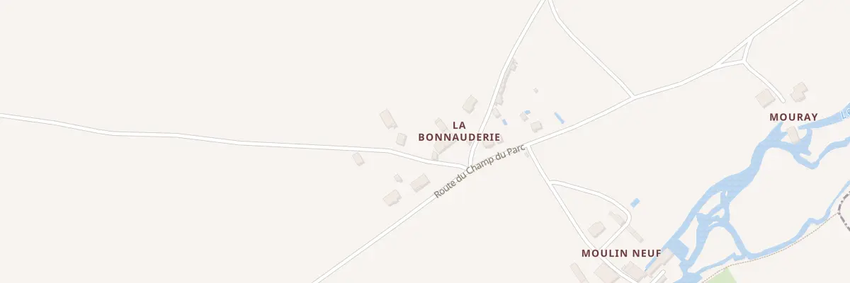Plan du 5106 La Bonnauderie à Salles