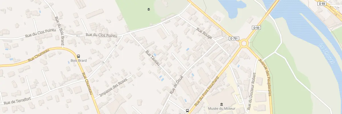 Plan du 24 Rue de Doué à Saumur