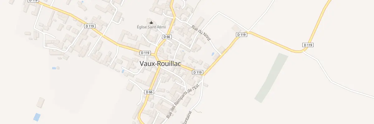 Plan du 85 Rte d’Echallat à Vaux-Rouillac