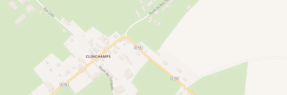 Plan du 35 Clinchamps à Montabard