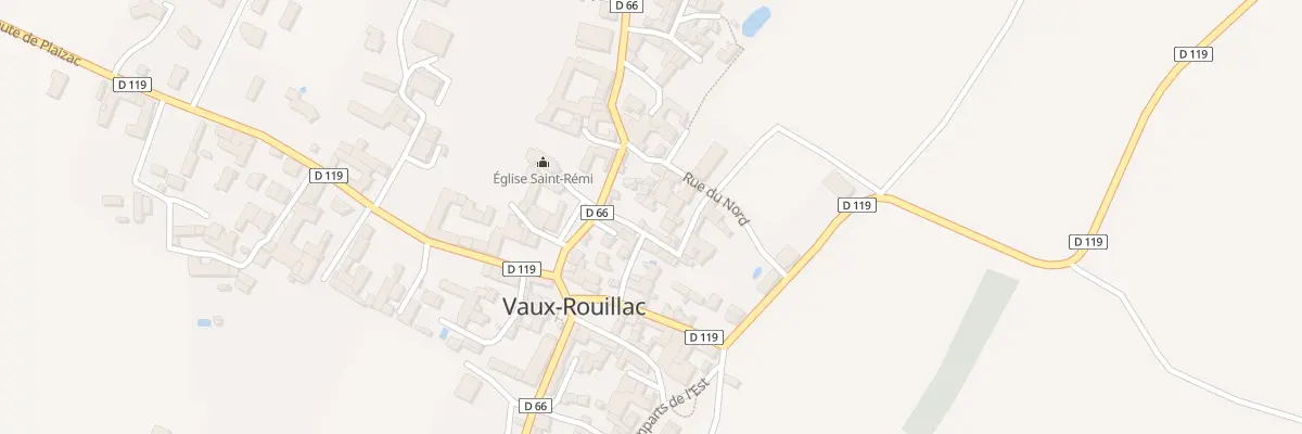 Plan du 5039 Le Bourg à Vaux-Rouillac