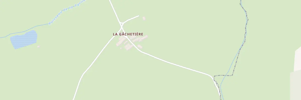 Plan du 2 La Gâchetière à Fomperron