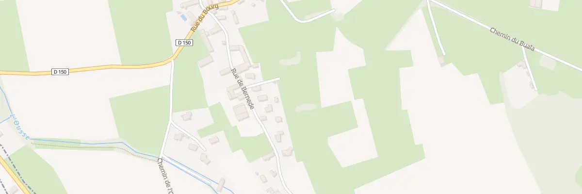 Plan du 13 Rue du Bernède à Barlest