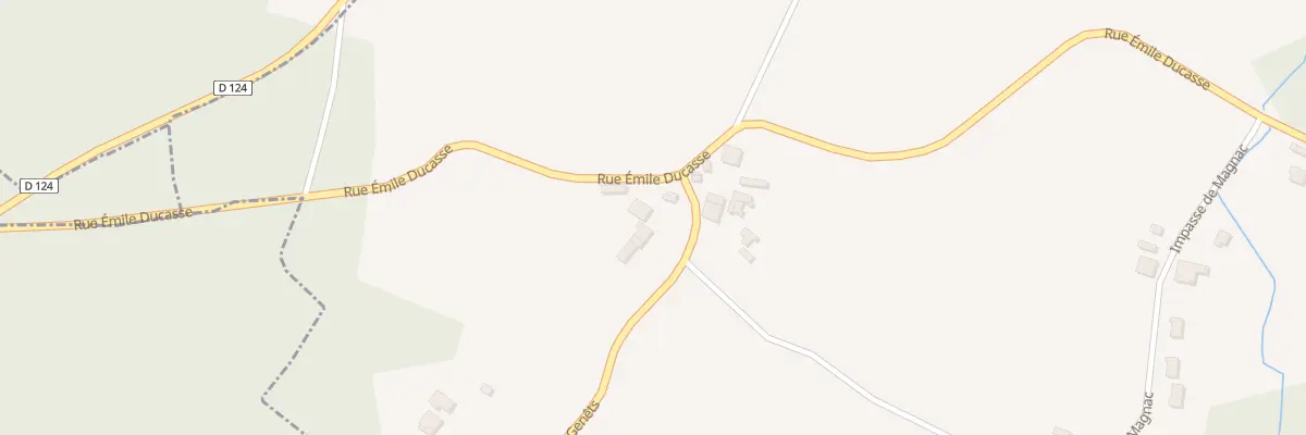 Plan du 45 Rios à Cauvignac