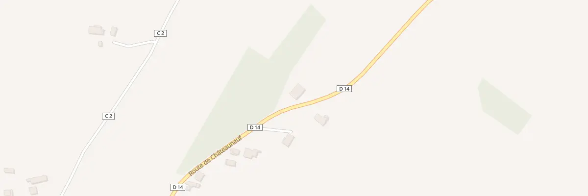 Plan du 19 Rte de Châteauneuf à Bellevigne