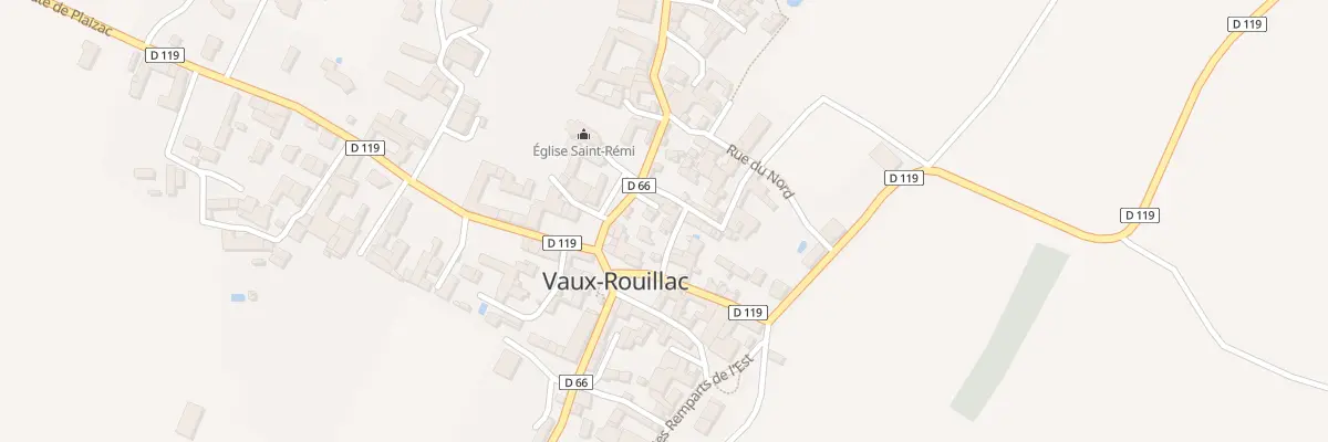 Plan du 18 Imp du Temple à Vaux-Rouillac