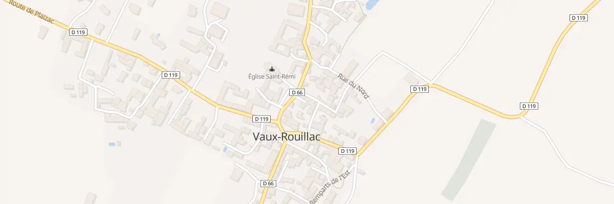 Plan du 5047 Le Bourg à Vaux-Rouillac