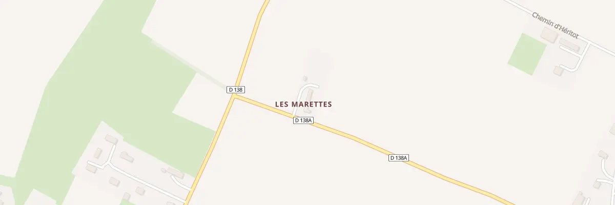 Plan du 26 Le Perreux à Cléville