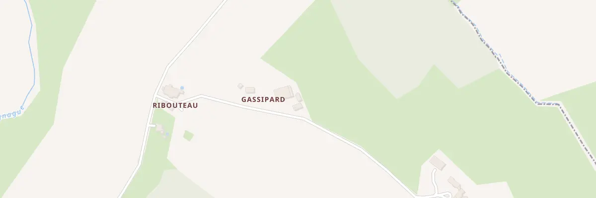 Plan du 1 Gassipard à Saint-Félix-de-Foncaude