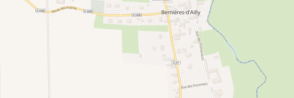Plan du 14 Rue du Village à Bernières-d’Ailly