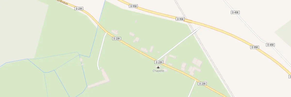 Plan du 33 Brevaux à Commeaux